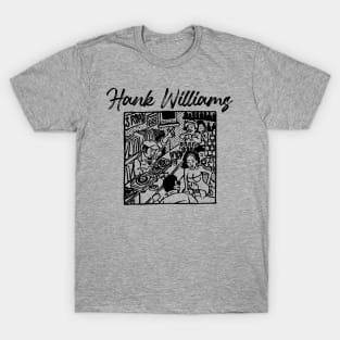 hank w ll vinyl store T-Shirt